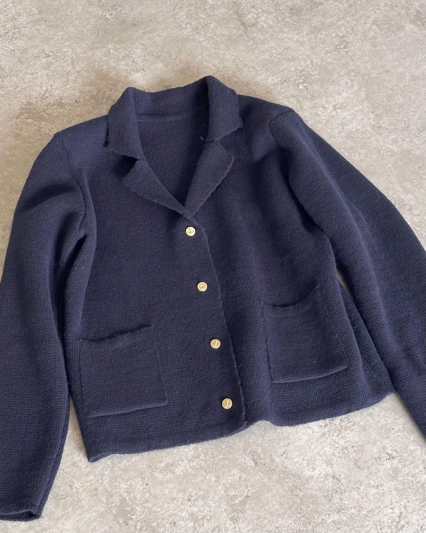 ニットジャケット