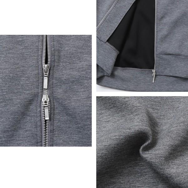 ダブルジップダンボールフーディ