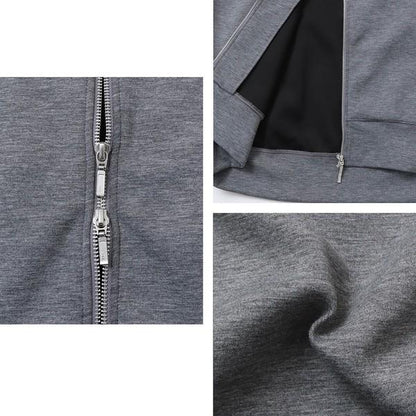 ダブルジップダンボールフーディ