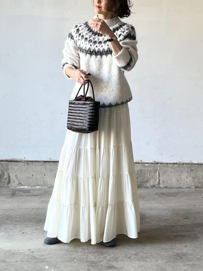 定番ノルディックニット