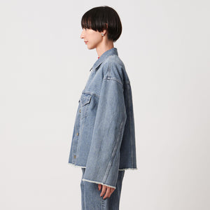 カットオフ デニムジャケット