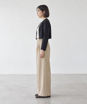 ストレートワイドパンツ