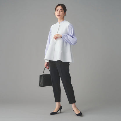 チュールカラー 2WAY ブラウス