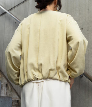 オックスノーカラーライトブルゾン