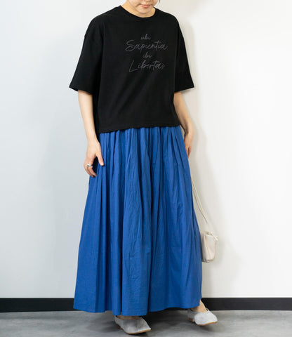 エンブロイダリークロップドTシャツ