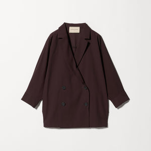 シアー ドルマン ブラウス ジャケット ウォッシャブル