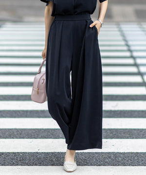 サラキレイ ワイドパンツ