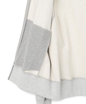 コットンテリー ジップアップ フーディー