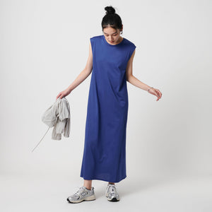 【WEB限定 Wardrobe DAILY MINIMAL】ティアード フレンチスリーブワンピース 接触冷感 吸水速乾