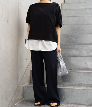 オーバーレイタンクトップ