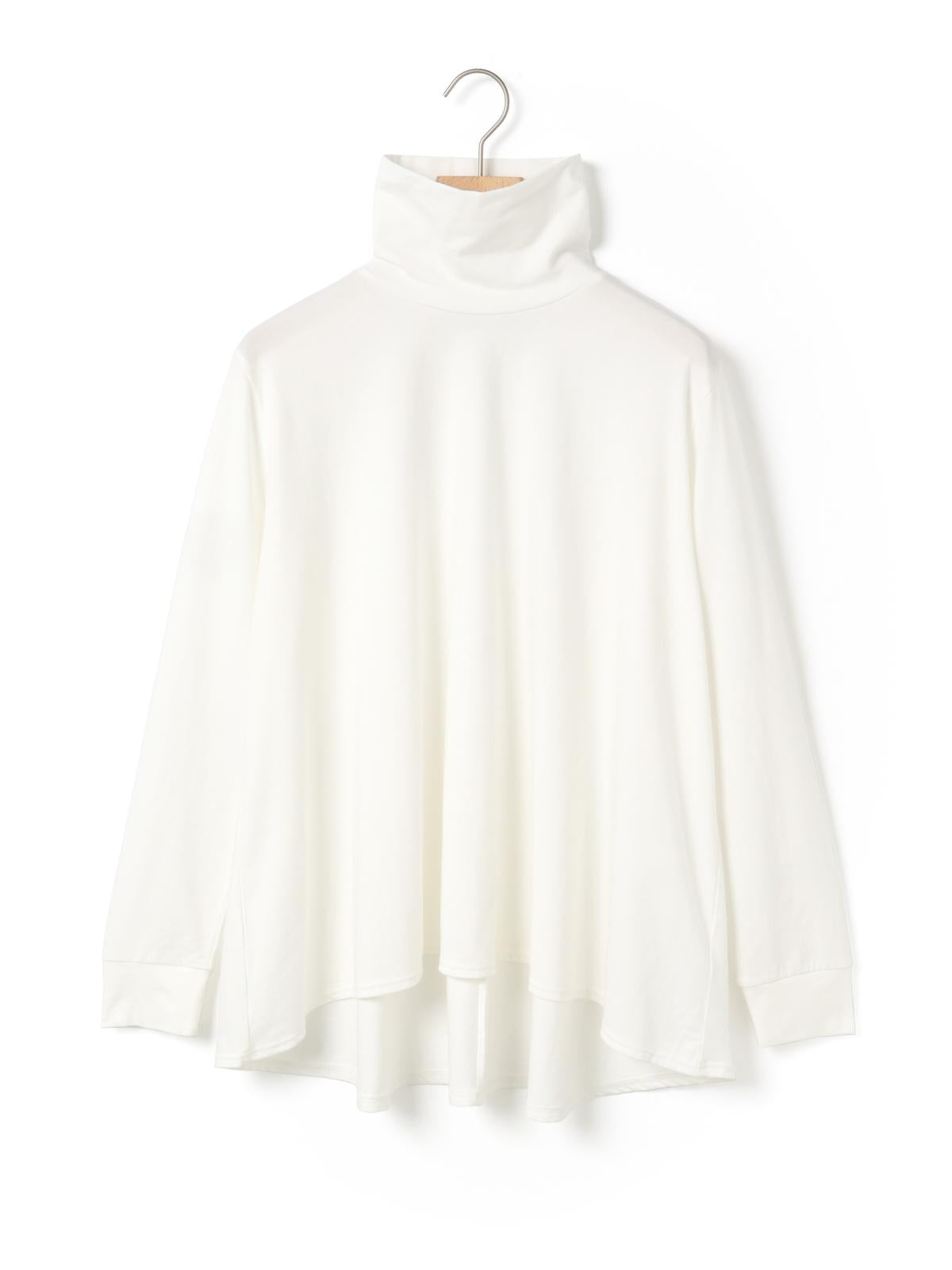 MidiUmi ハイネックフレアプルオーバー