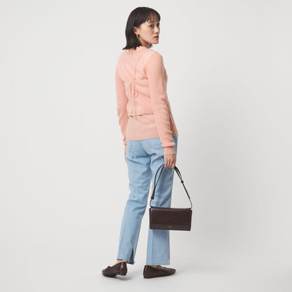 ポロニット カーディガン × ビスチェ ニット セット