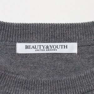 ウール アーガイル&ソリッドベスト