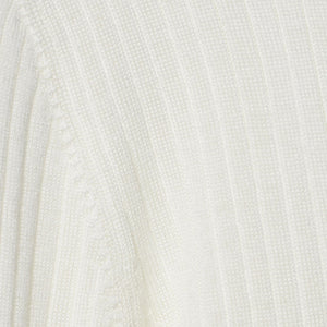 リブ タートルネック ニット