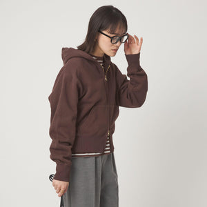 ダブルジップ フーディー