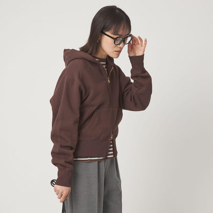 ダブルジップ フーディー