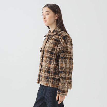 チェック CPO ブルゾン