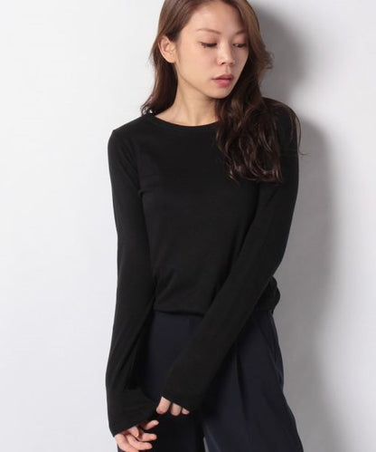 Ｔｅソフトミラノリブプルオーバー