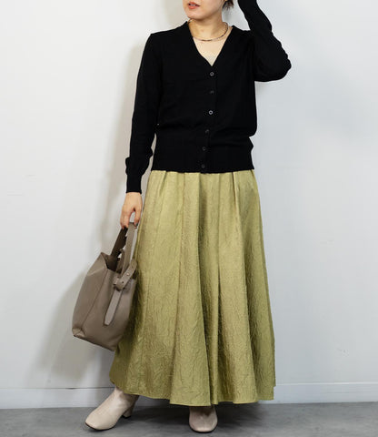 ソフトタッチVネックニットカーディガン