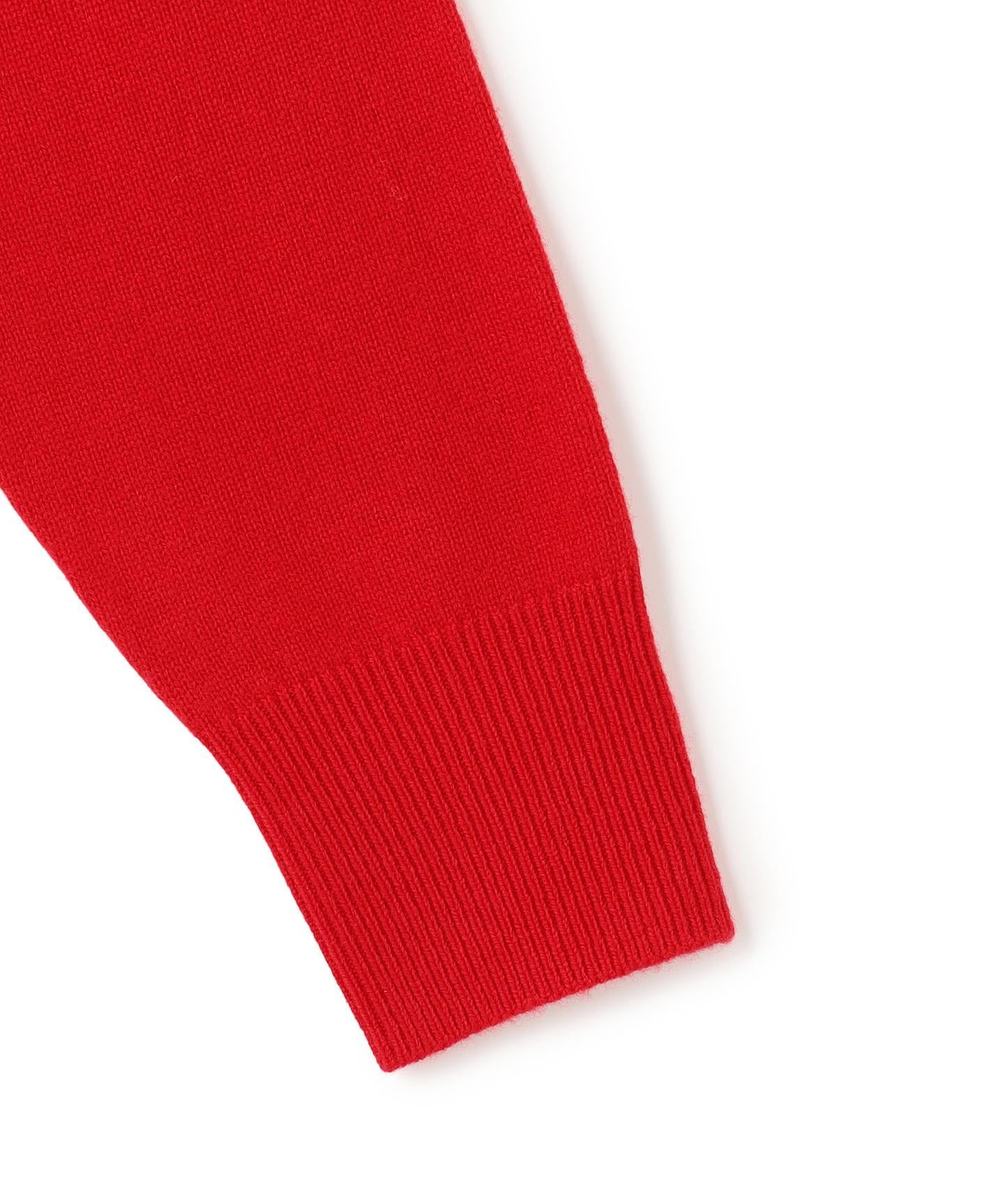 カシミヤブレンド クルーネックニット