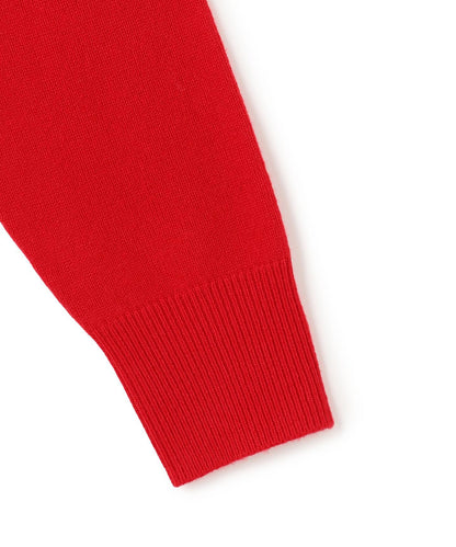 カシミヤブレンド クルーネックニット