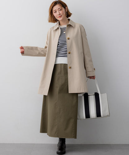 ストライプキャンバス トートバッグ