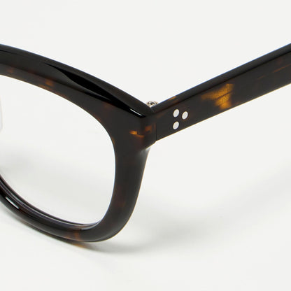 THICK ウェリントン クリア サングラス