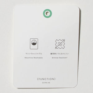 スキッパー ポケット ロングスリーブ シャツ マシンウォッシャブル