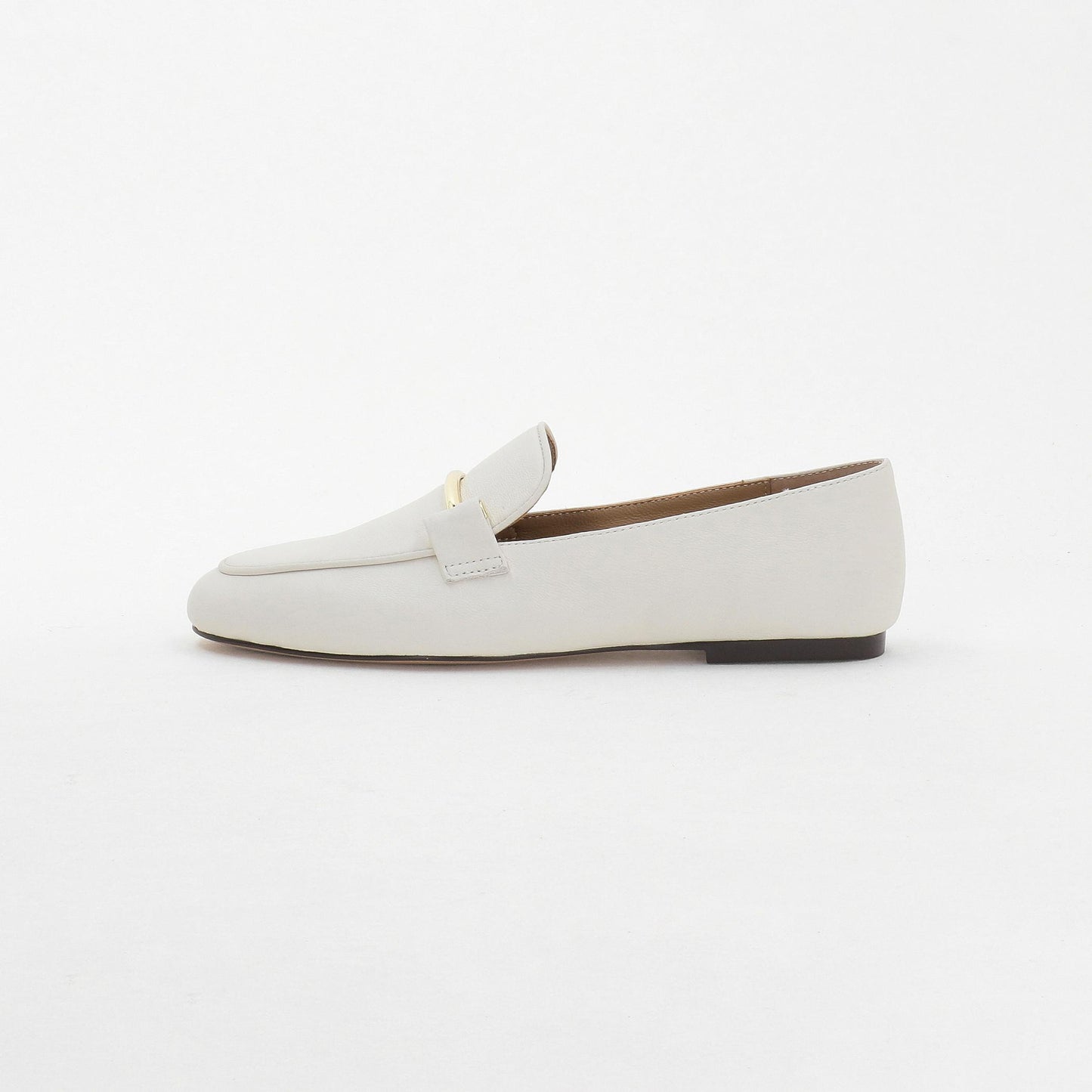 メタルロッドローファー フラット10↑