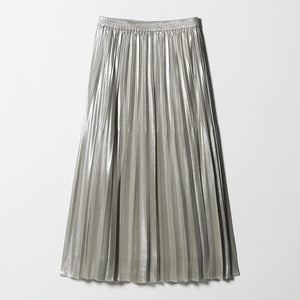 ハクプリント プリーツ スカート