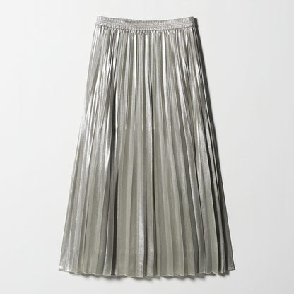 ハクプリント プリーツ スカート