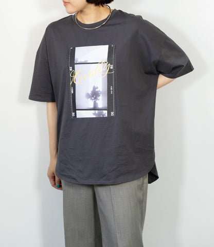 【接触冷感】ラウンドテールフォトTシャツ