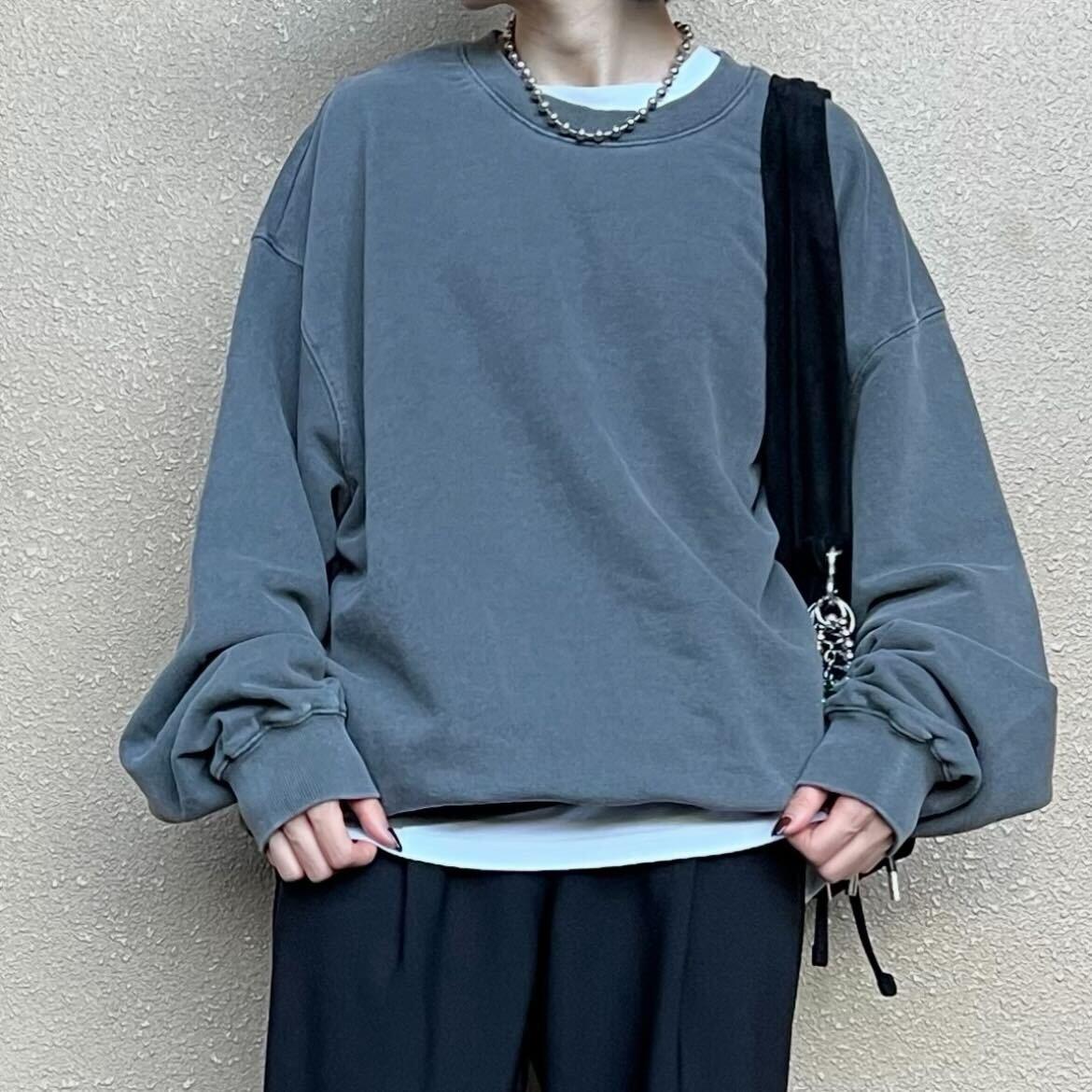 ピグメントビッグスウェット