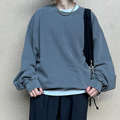 ピグメントビッグスウェット