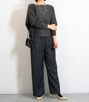 ベロアパイピングパンツ