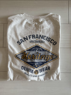 HaritageロゴバックプリントT