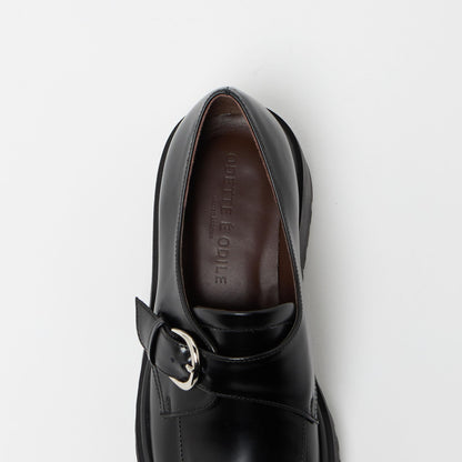 モンクストラップボリュームソールフラット55↑