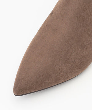 ポインテッドトゥサイドゴアブーティー