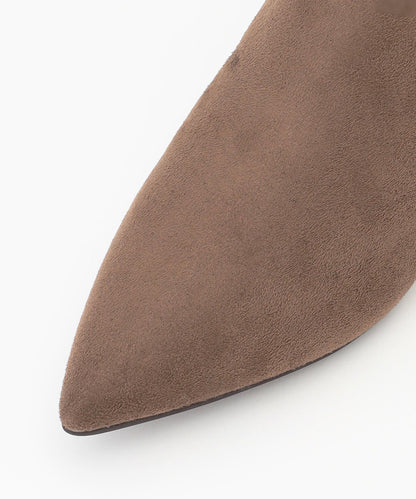 ポインテッドトゥサイドゴアブーティー