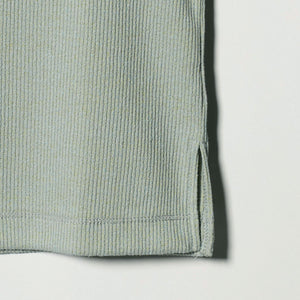 メランジ ブークレ ノースリーブ プルオーバー