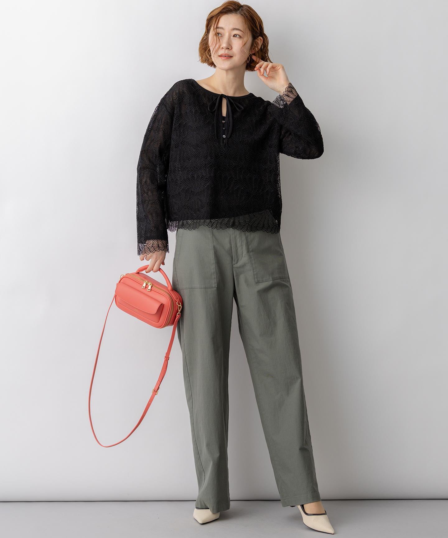 フラップポケット2WAY ショルダーバッグ