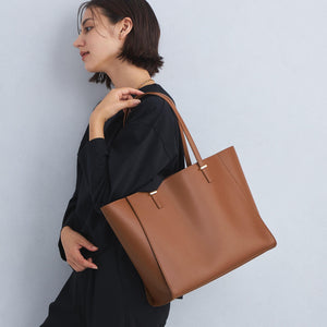 【WEB限定】ワンポイント シンプル トートバッグ（ソフトPCバッグ付） / A4 / 通勤