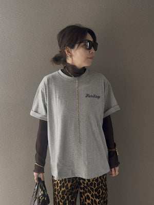 HaritageロゴバックプリントT