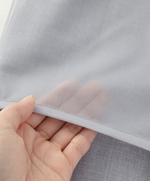 サマーウール混ワイドパンツ