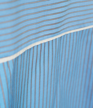 ストライプオーバーシャツ