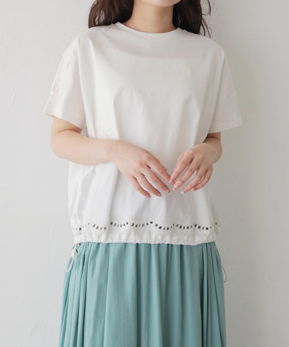 カッティンググドロストTシャツ