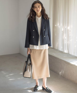 スクエアトゥローファー