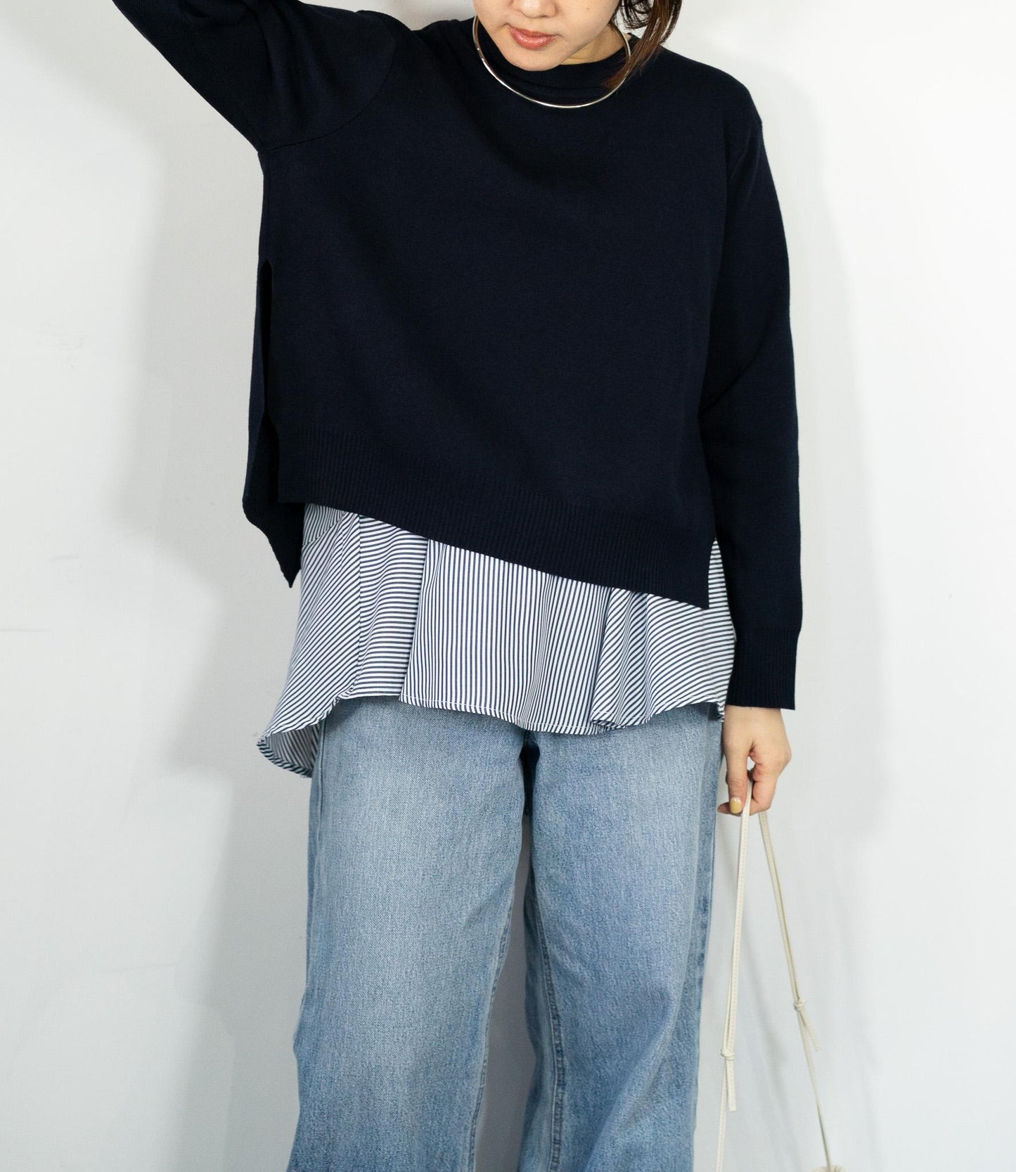 レイヤードニットセット