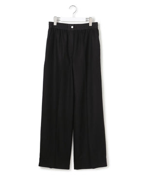 ウォッシャブルライトウール ストレートパンツ