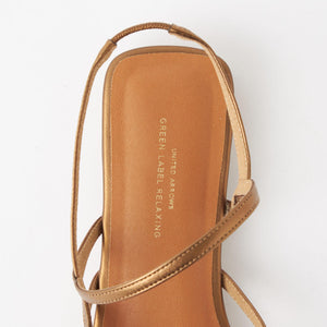 ナロウベルト トングサンダル（2.5cmヒール）